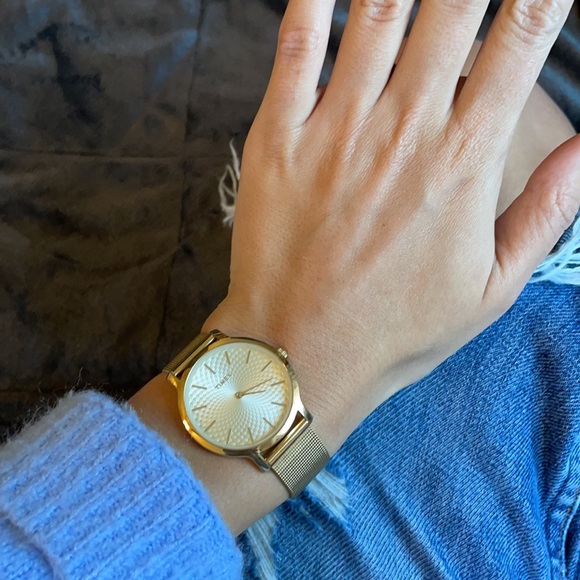 Gold Timex watch π stainless steel - Picture 4 of 8